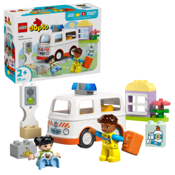 LEGO - DUPLO Town - Ambulance & Driver (10447) - Toys