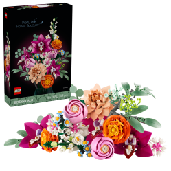 LEGO - Botanicals - Pretty Pink Flower Bouquet (10342) - Toys