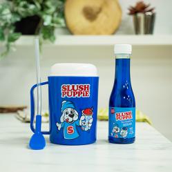 SLUSH PUPPiE Making Cup AND Original Blueberry Syrup Set - Blue - Gadgets