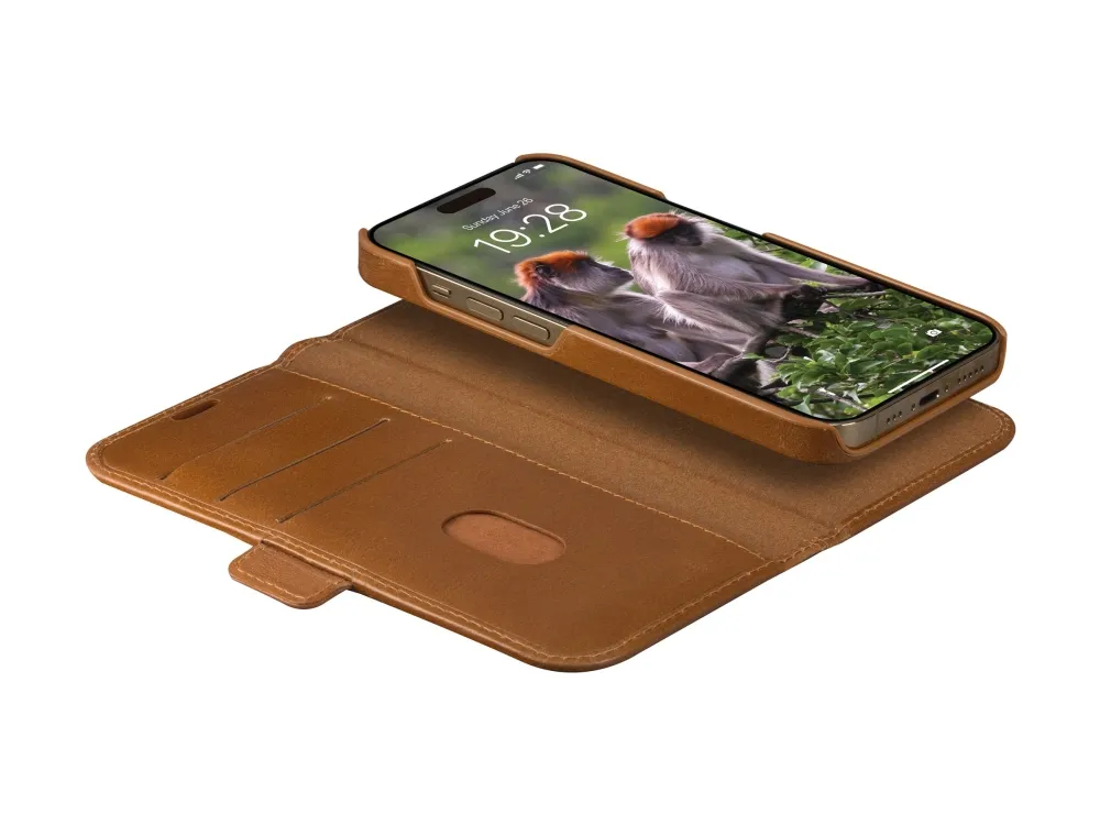 dbramante1928 - Lynge Flip Case - iPhone 15 Pro - Tan - Electronics