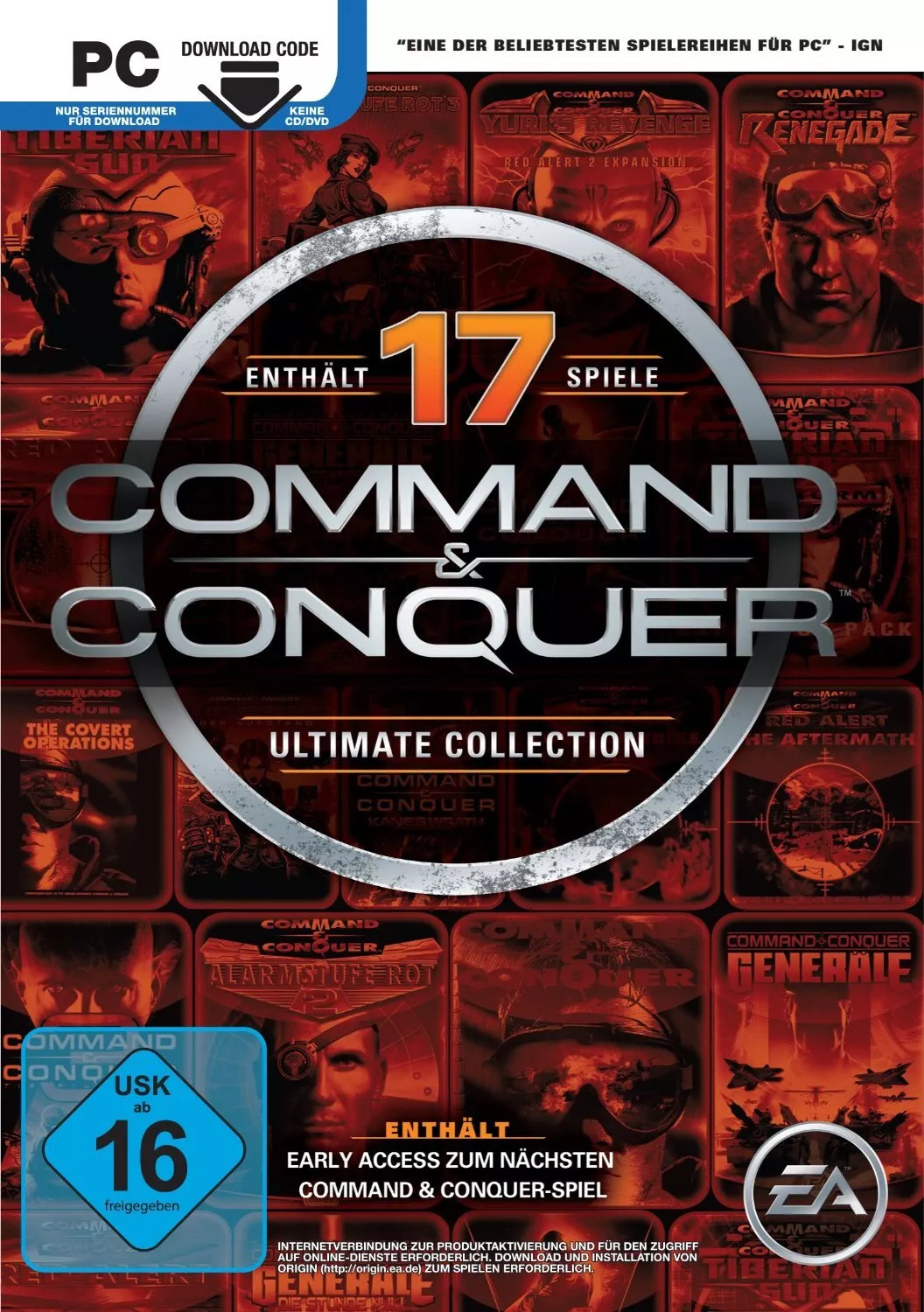 Command & Conquer The Ultimate Collection (DE/Multi in Game) - PC