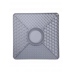 Nordic paws - Lickmat XL - Grey - 32x32cm - Pet Supplies