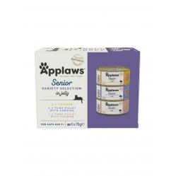 Applaws Multipack Senior Variety Jelly Selection 6x70g Pet Supplies
