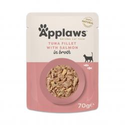 Applaws - Tuna Fillet with Salmon in Broth - 70g - Pet Supplies