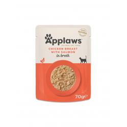 Applaws - Chicken Breast with Salmon - 70g - Pet Supplies