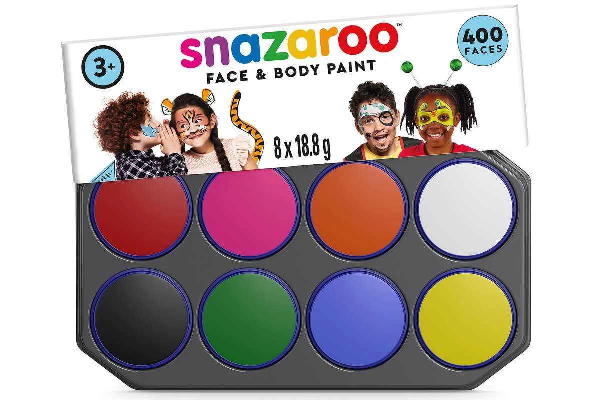 SNAZAROO - Makeup colour palette 8x18ml ass. colours (791060) - Toys