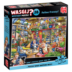 Wasgij - Mystery - #28 Feline Frenzy! (1000 pieces) (1110100506) - Toys