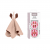 BIBS Pacifier Studio Colour 2 PACK Baby PinkCoral Size 2 AND Cuddle Cloth Kangaroo Blush Bundle Baby and Children
