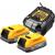 Dewalt DCB1102E2-QW Pack 2 Batteries Powerstack XR 18V – 1.7Ah Li-Ion - Tools and Home Improvements