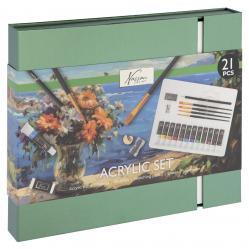 Nassau - Acrylic Art Set, 21 pcs. (AR0988/GE) - Toys
