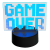 MECHARITE - 3D Lampe - GAME OVER - Gadgets