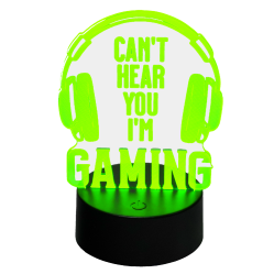 MECHARITE - 3D Lampe - CANT HEAR YOU - Gadgets