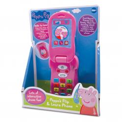 Peppa Pig - Flip Phone (DK/SE/NO/FI) (PP064L) - Toys