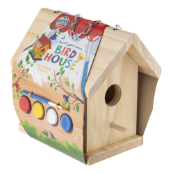 Moxy - Birdhouse wood incl. 4 paints & brush (620013) - Toys