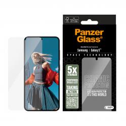 PanzerGlass - Ceramic Screen Protector Samsung Galaxy S 2025 - Ultra-Wide Fit - Electronics