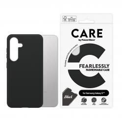 CARE by PanzerGlass Fashionable Case Black Samsung Galaxy S 2025 - Electronics