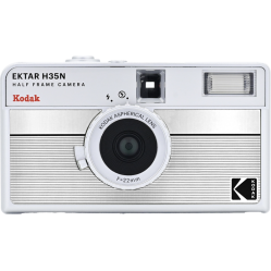 Kodak - EKTAR H35N Camera - Striped Silver - Electronics
