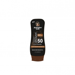 Australian Gold Sunscreen Lotion w Bronzer SPF 50 237 ml Beauty