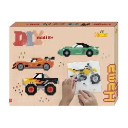 Hama - Midi Gift Box Cars - (383162) - Toys