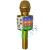 Party Fun Lights - Karaoke Microphone with Speaker - Gold (605602) - Toys