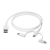 dbramante1928 - Re-charge - 3in1 Cable–USB A to USB-A,C & Lightn-W - Electronics