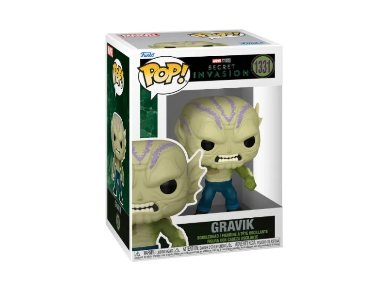 Funko Pop! - POP! Bobble-Head Marvel: Secret Invasion - Gravik - Toys