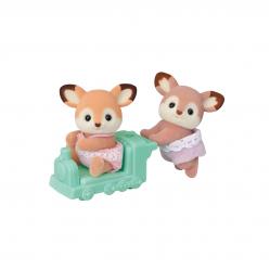 Sylvanian Families - Deer Twins - (5800) - Toys