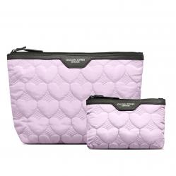 Gillian Jones - Urban Travel 2-piece set - Purple hearts - Lilla - Luggage and Travel Gear