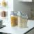 Scandinavian Collection - Container with Measuring Cup - 2 Pack - Home and Kitchen