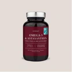 NORDBO - Vegan Omega-3 & Astaxanthin - 90 capsules - Health and Personal Care