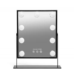 Gillian Jones - Makeup Artist Mirror with 9 powerful LED bulbs - Black - Beauty