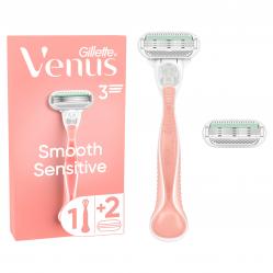 Venus - Gillette Venus Smooth Sensitive Scraper - Pink/White - Health and Personal Care