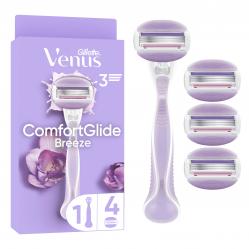 Venus - Gillette Venus ComfortGlide Breeze Razor - Purple/White - Health and Personal Care