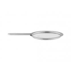 Eva Trio - Glass lid - Brushed steel - 13 cm - Home and Kitchen