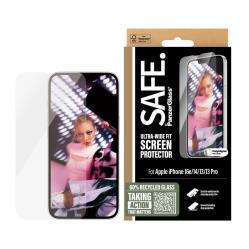 SAFE. by PanzerGlass - Screen Protection - iPhone 16e - 14 - 13 - 13 Pro - Ultra-Wide Fit - Electronics