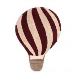 Filibabba - Tufted rug - Air balloon - Deeply Red - 36-144 M (FI-03820) - Baby and Children