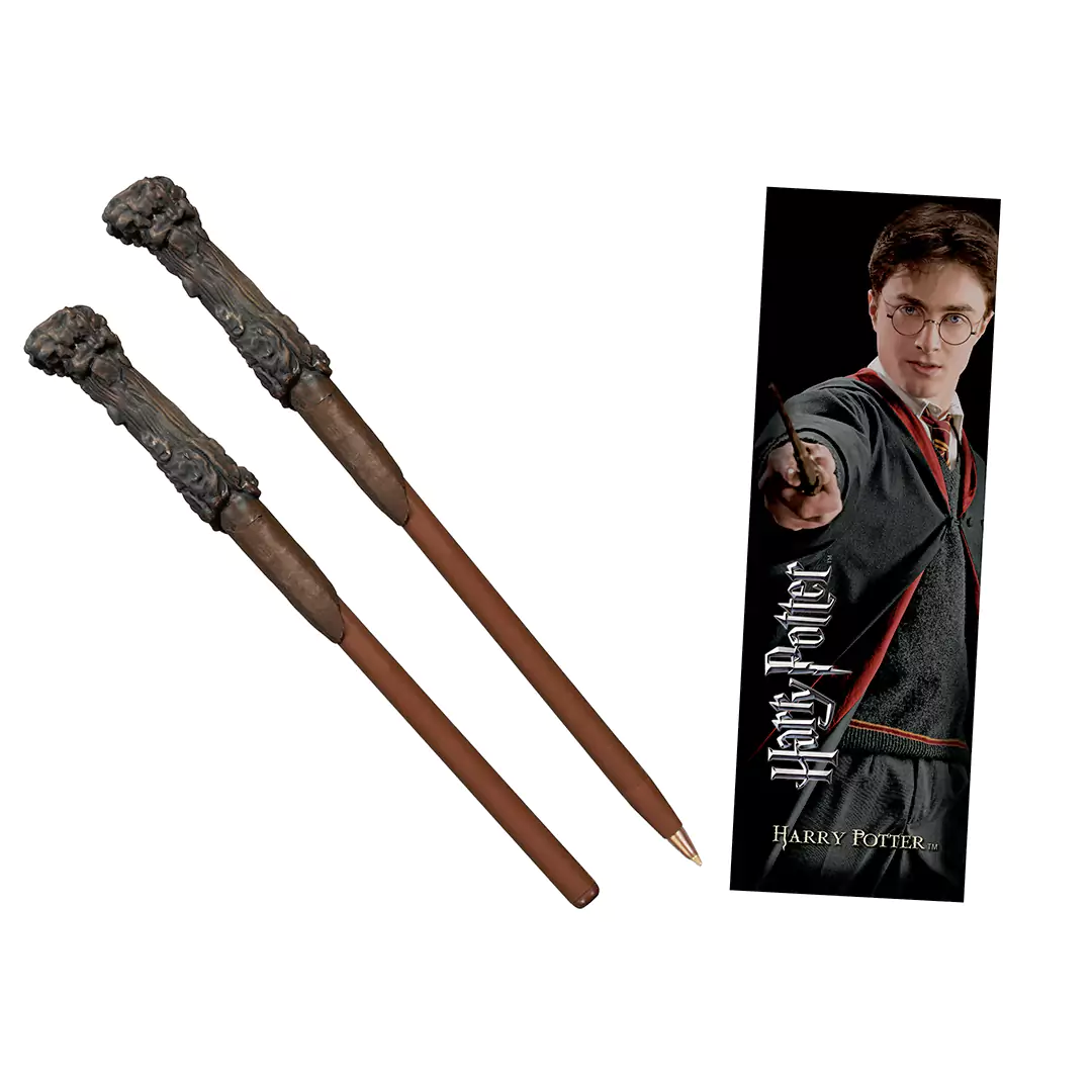 Harry Potter Wand Pen & Bookmark - Fan Shop and Merchandise
