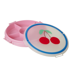 Rice - Serving Tray with Handle - Pink - Baby and Children