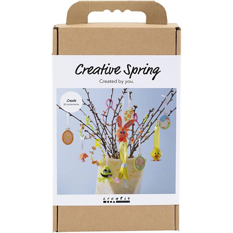 Creative - Craft Mix Creative Spring, assorted colours, 1 pack - (977606) - Toys