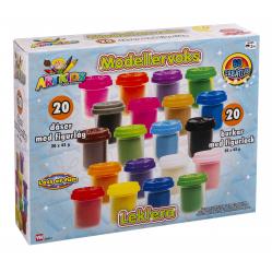 Artkids - 20 Cans Clay (32851) - Toys