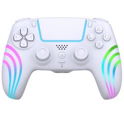 Deep Explorer Wireless Controller White PS4 / PS3 / PC - PlayStation 4