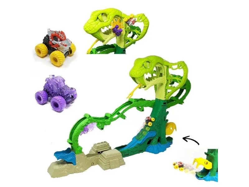Monster Jam - Mini Jams Cobras Crazy Escape (6072595) - Toys