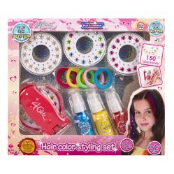 4-Girlz - Hair decoration set w/spray (63244) - Toys