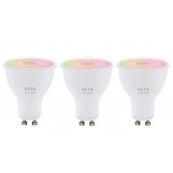 Eglo - Connect-Z GU10 Smart Bulb – RGB + Tunable White (3-Pack, Zigbee & Bluetooth) - Bundle - Electronics