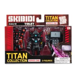 Skibidi - Toilet Titan 3 Pack - (13003) - Toys