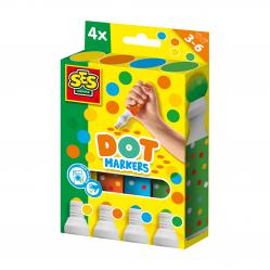 SES Creative - Dot Markers - 4 Colours XXL (S14600) - Toys