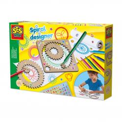 SES Creative - Spiral Designer Set - Wooden Wheels - (S14788) - Toys