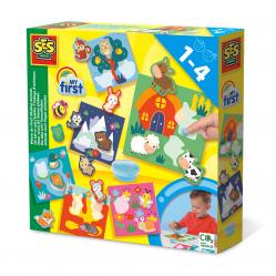 SES Creative - My First - Sticking Animals - (S14401) - Toys