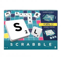 Mattel Games - Scrabble ORIGINAL Denmark - (967-2407) - Toys