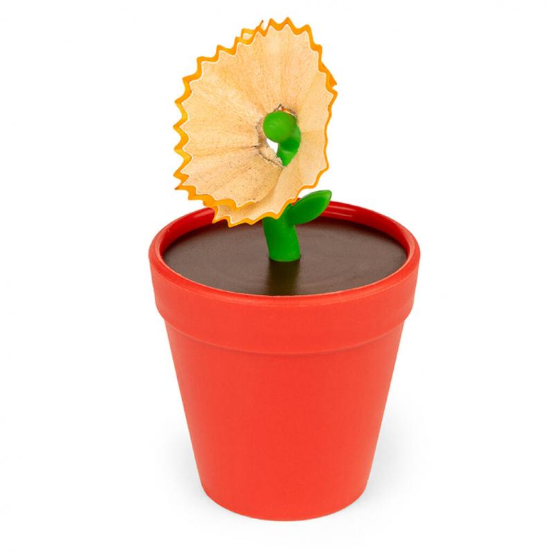 Flower Pot Pencil Sharpener - Gadgets Flower Pot Pencil Sharpener - Gadgets